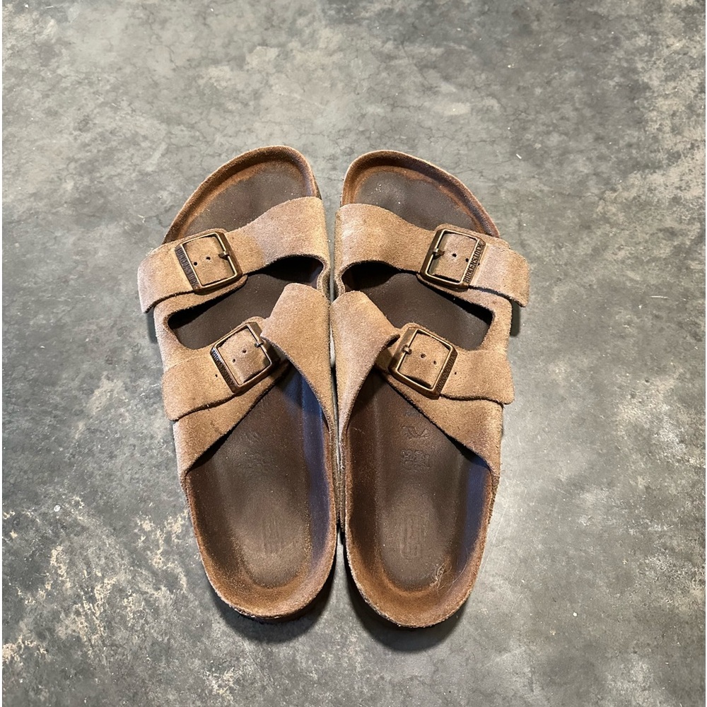 suede arizona birkenstocks
